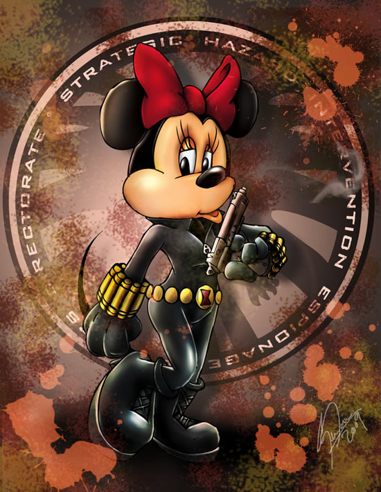 Disney_vs_Marvel__Minnie_Widow_by_steevinlove