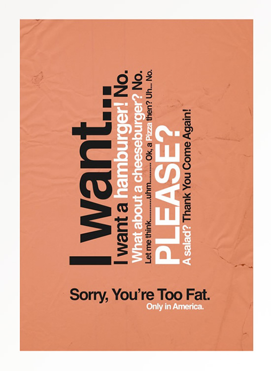 sorry your are too fat