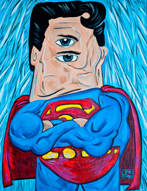 Mike Esparza superheros superman