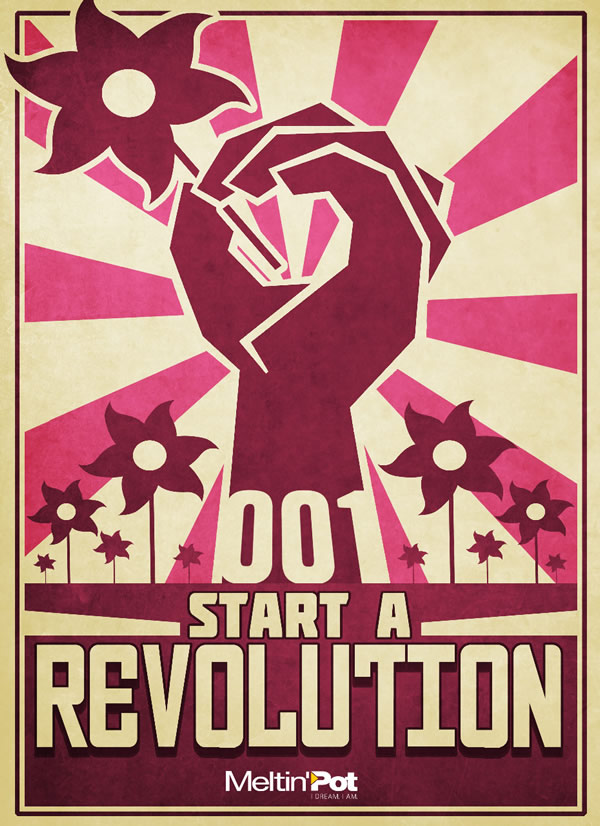 Campagne Meltin’Pot : Start a revolution MP 001 2