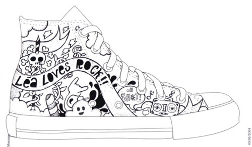 Best 80 design de Converse customisés 60