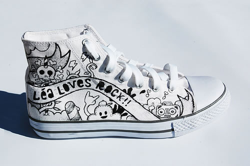 Best 80 design de Converse customisés 59