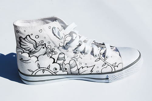 Best 80 design de Converse customisés 57