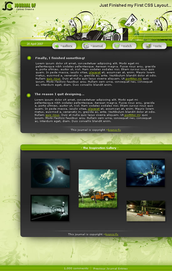 23 magnifiques interfaces de sites Nature 3