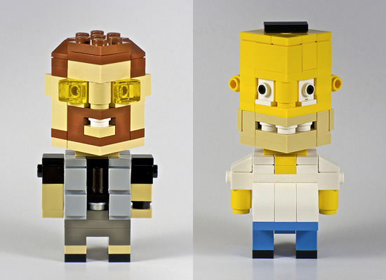 Cube Dude : Les personnages célèbres en lego d’Angus McLane 14
