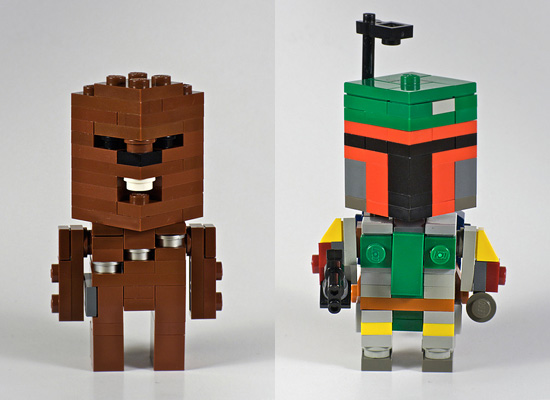 Cube Dude : Les personnages célèbres en lego d’Angus McLane 12