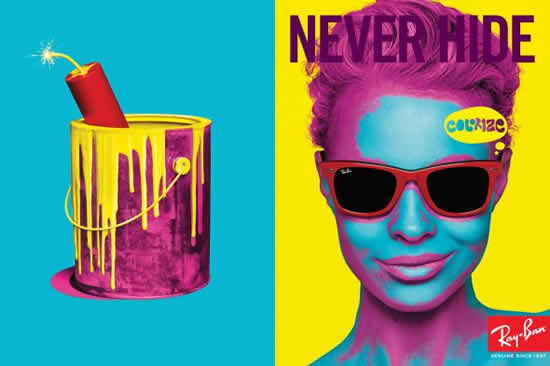 Les publicités créatives Rayban 38