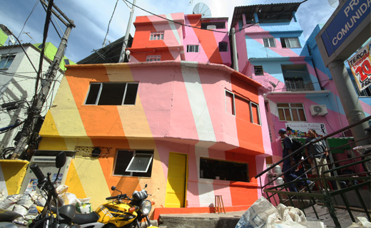 Projets de StreetArt dans les Favelas 1