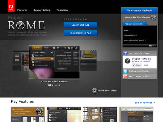 Le cloud computing arrive avec Adobe Rome ? 2