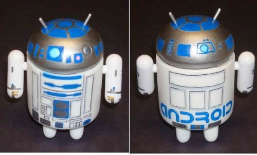 la mascotte Android design et Custom 20