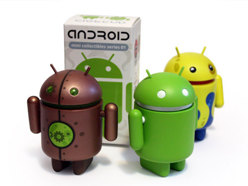 la mascotte Android design et Custom 9