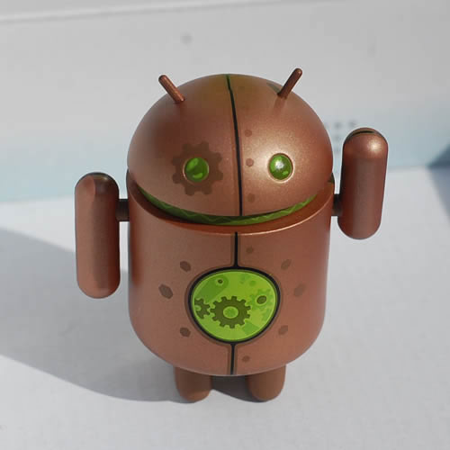 la mascotte Android design et Custom 6