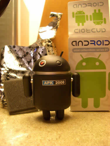 la mascotte Android design et Custom 18