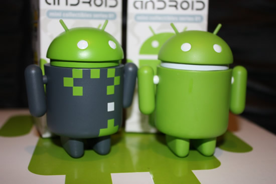 la mascotte Android design et Custom 14