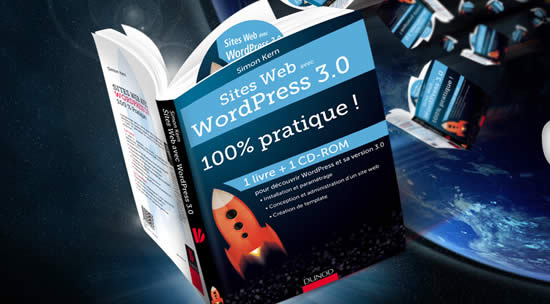 #concours : 2 livres à gagner Sites web avec WordPress 3.0 ! de Simon Kern 1