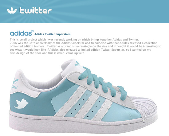 Adidas Superstars aux couleurs des réseaux sociaux 1
