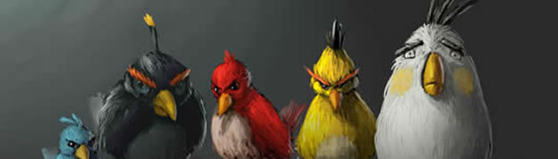 Best Angry Birds Fan Art & funny goodies