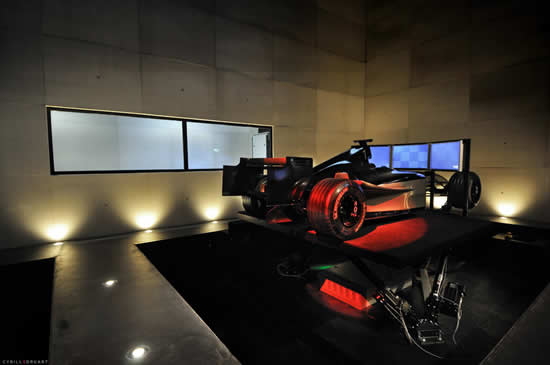 Centre de simulation automobile I-WAY par Cyrille Druart 2