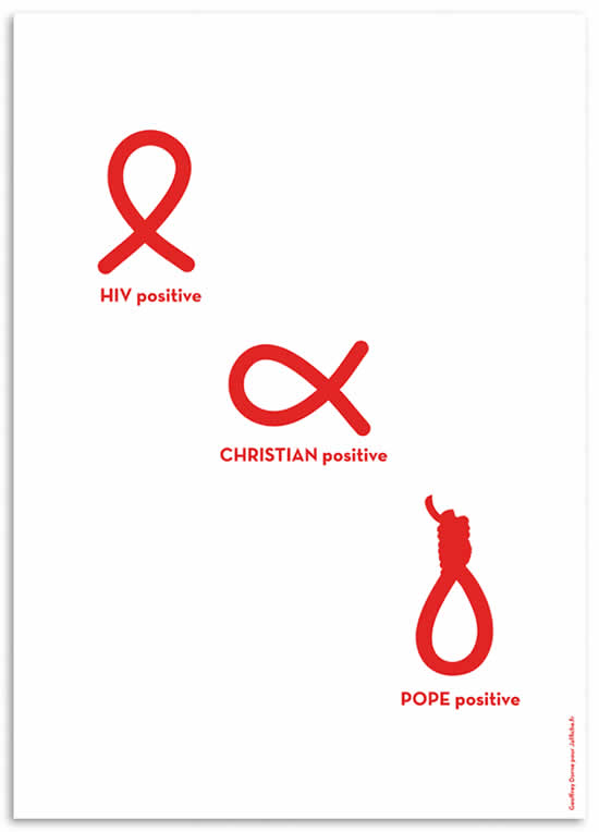 39+ publicités pour journée mondiale de lutte contre le #sida 7
