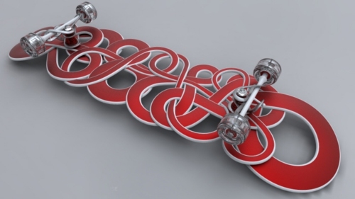 Un magnifique skatboard design de Loren Kulesus 5