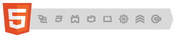 Logo du W3C HTML5 3