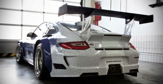 La Porsche Facebook pour 1M de fan 7