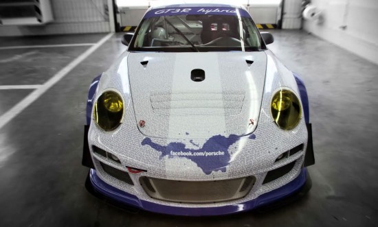 La Porsche Facebook pour 1M de fan 1
