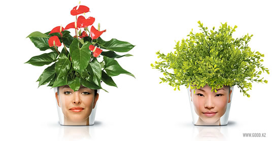 Pots de fleurs très créatifs par GOOD 5