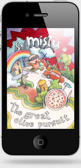 Sr. Mistu - un jeu iphone illustré à la main 1