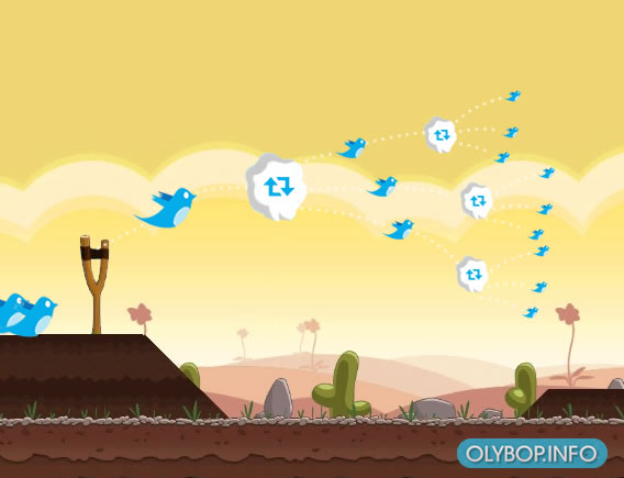 Angry Birds Explique la viralité Twitter (joke du vendredi) 1