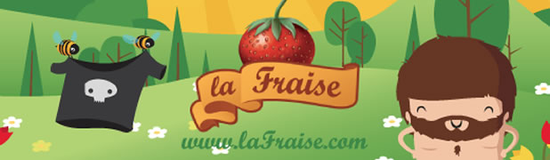 Concours LaFraise – 3 Teeshirts à Gagner ! [fini]