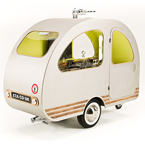 QTvan - La caravane design pour scooter 3