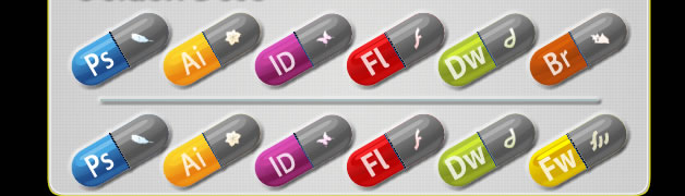 Des petites pilules magiques pour avoir de la créativité – Adobe Pills