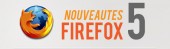 Infographie sur les nouveautés de Firefox 5