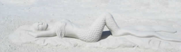 10 sculptures de sable sexy