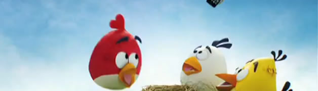 Publicité pour le Samsung Galaxy Ace et Angry Birds 3D 4