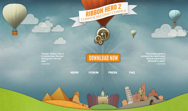 Le retour de Clippy - Ribbon Hero 2 : Clippy's Second Chance 3