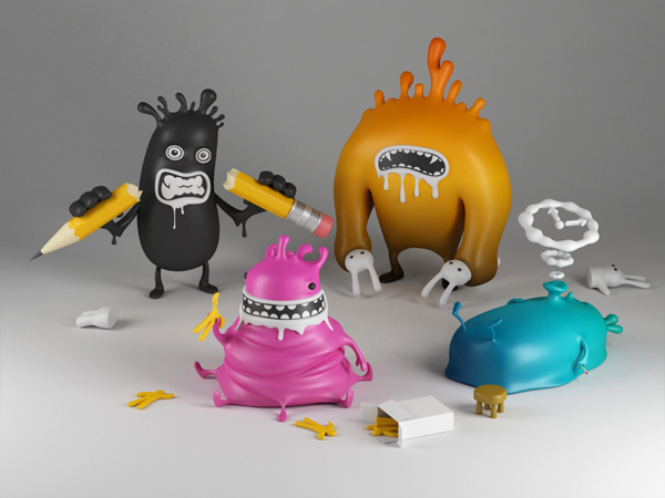 Sin toys – Personnages Design