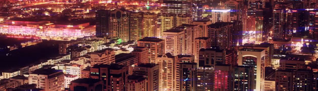 Superbe time-lapse de nuit d'Abu Dhabi 4