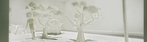 Superbes pubs Toshiba en Origami 3D 2