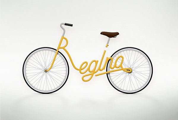 Write a Bike - Vélos typographiques 4