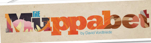 La typographie du Muppets Show - The muppabet 26