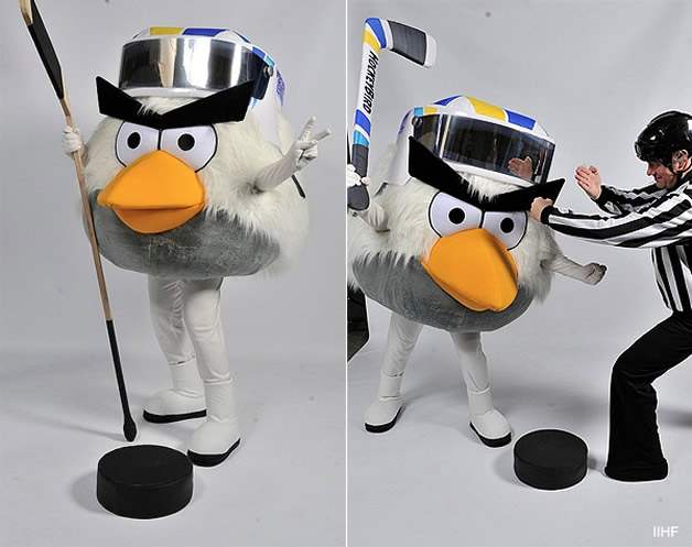 HockeyBird - La mascotte AngryBird pour la coupe du monde de hockey 2012 5