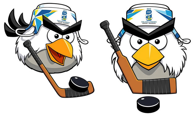 HockeyBird - La mascotte AngryBird pour la coupe du monde de hockey 2012 4