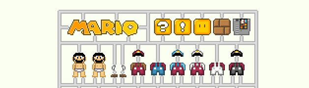 Les Kits d'habits 8Bit Nintendo - Mario, Zelda et Samus 4
