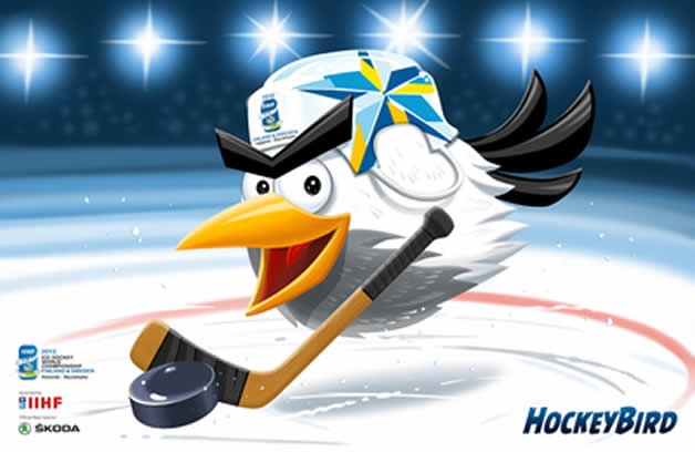 HockeyBird - La mascotte AngryBird pour la coupe du monde de hockey 2012 3