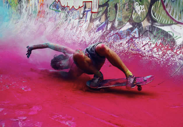 Topheadz War à Berlin - La guerre en couleurs et en skateboard 15