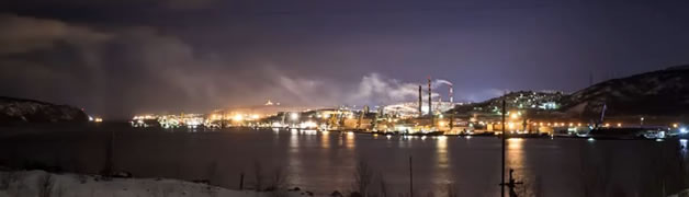 Timelapse de Murmansk en Russie 1