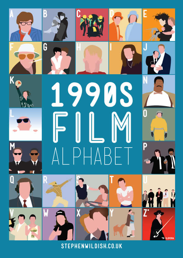 L'alphabet des films des années 80 et 90 2