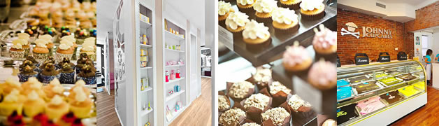 5 Design d’intérieur de Shop Cupcakes qui ont la classe